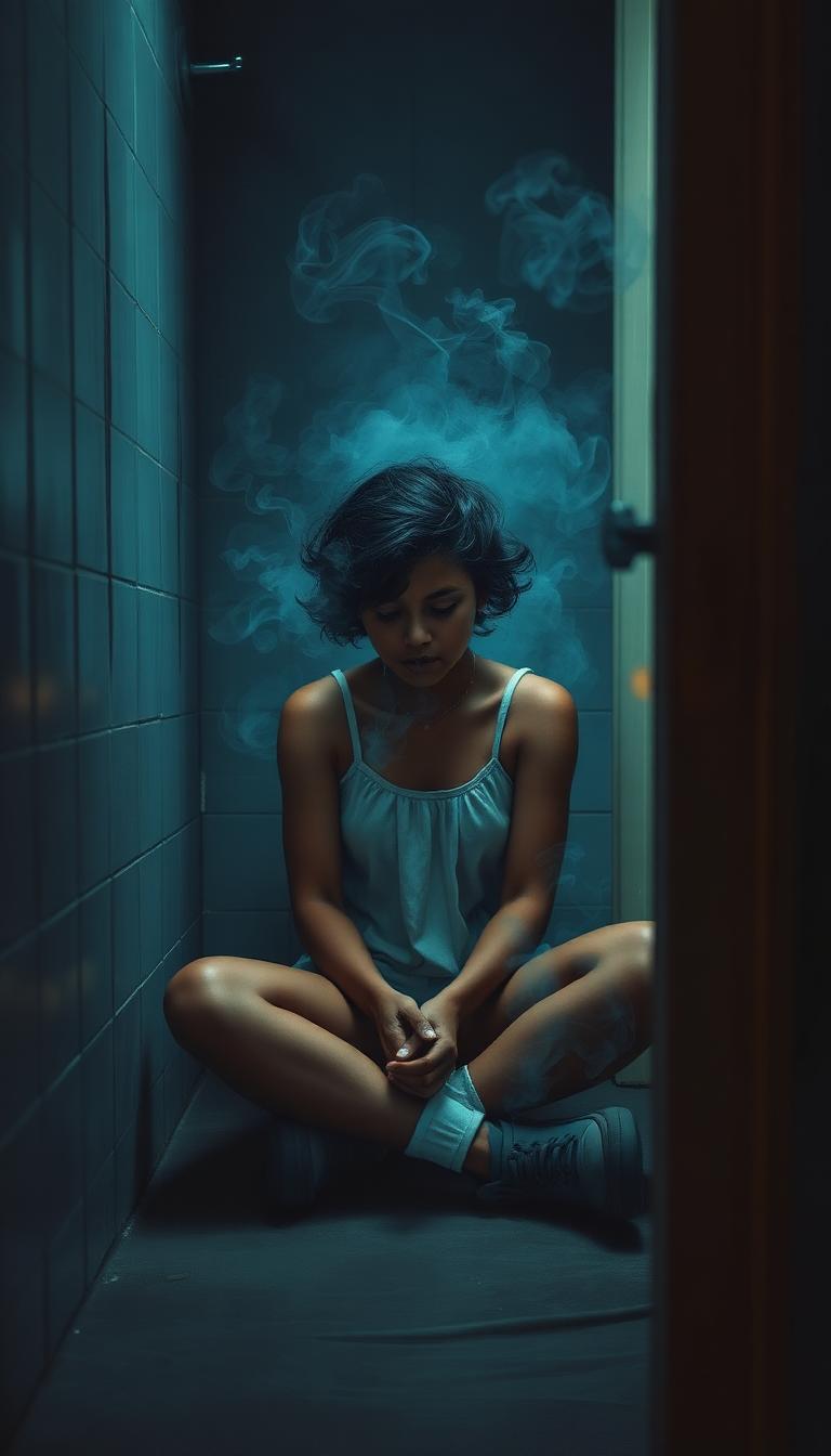 But by lunch, her chest felt like a locked room.